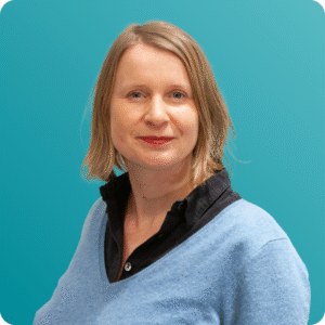 Foto von Eva Sturm, sie ist Teil unserer Jury.