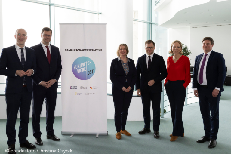 Start der Gemeinschaftsinitaitve Zukunftswege Ost mit Staatsminister a.d. Carsten Schneider