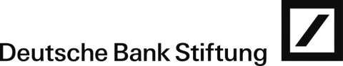 Logo Deutsche Bank Stiftung schwarz weiß