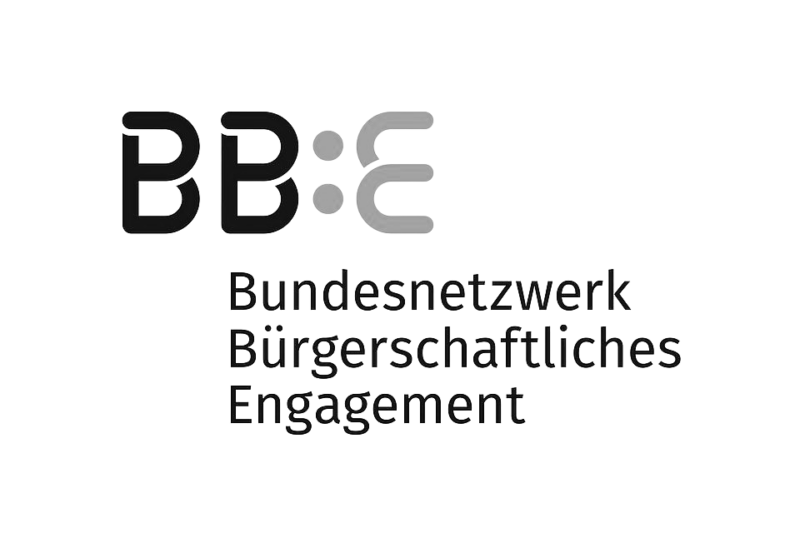 BBE Logo schwarz weiß