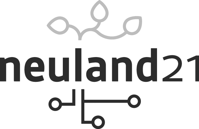 neuland21 logo schwarz weiss