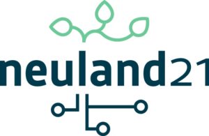 Das Logo des gemeinnützigen Vereins Neuland 21.